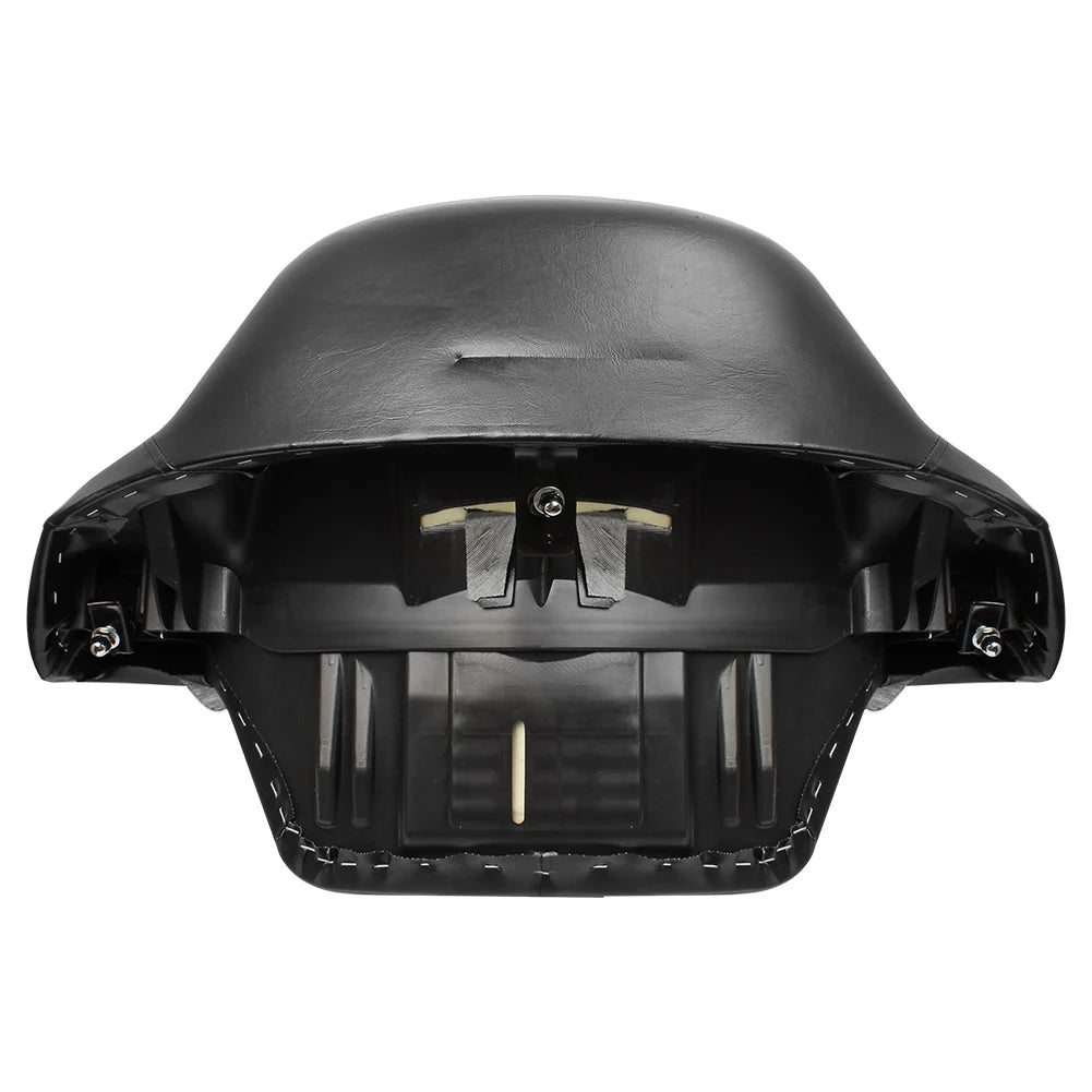 Motorcycle Black Tour Pack Trunk Backrest Pad For Harley Touring Electra Glide Road King 2014-20 - Automotive LED Light