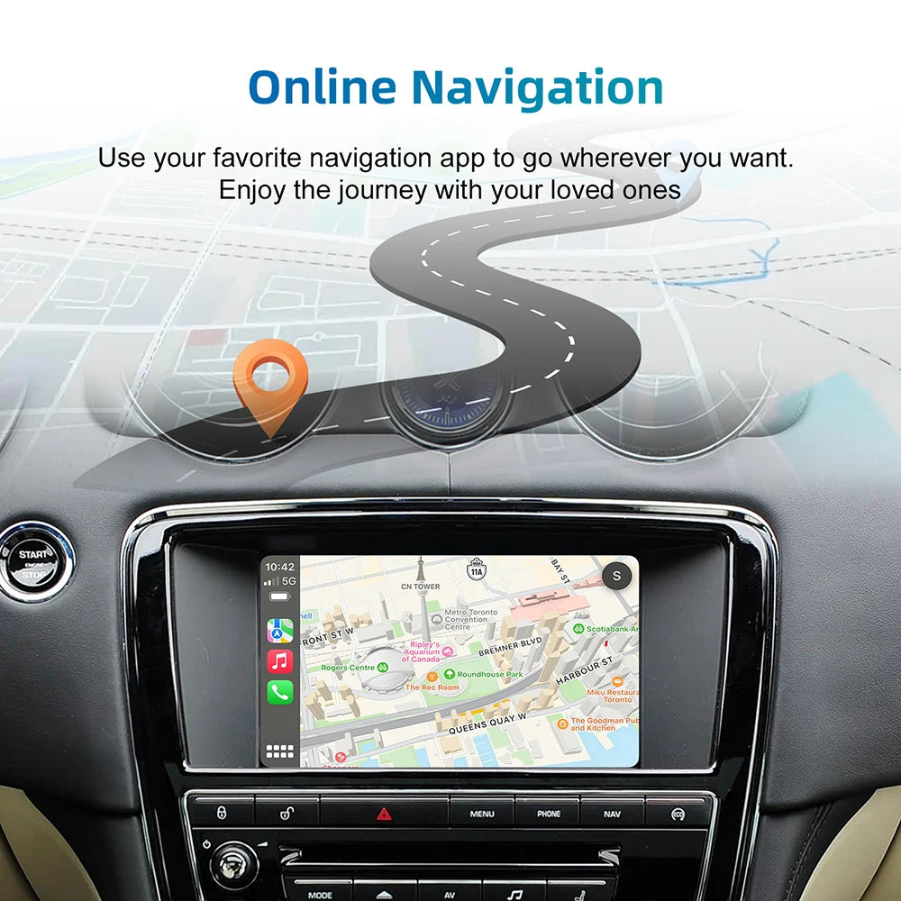 For Wireless Carplay For Land Rover/Jaguar/Range Rover/Evoque/Discovery Android Auto Ai Bo