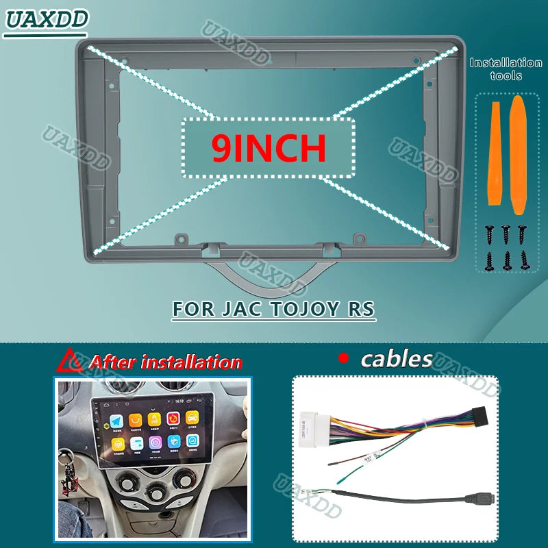 FOR JAC TOJOY RS 9INCH Car Radio Android Stereo Audio Screen Multimedia Video Player Navig