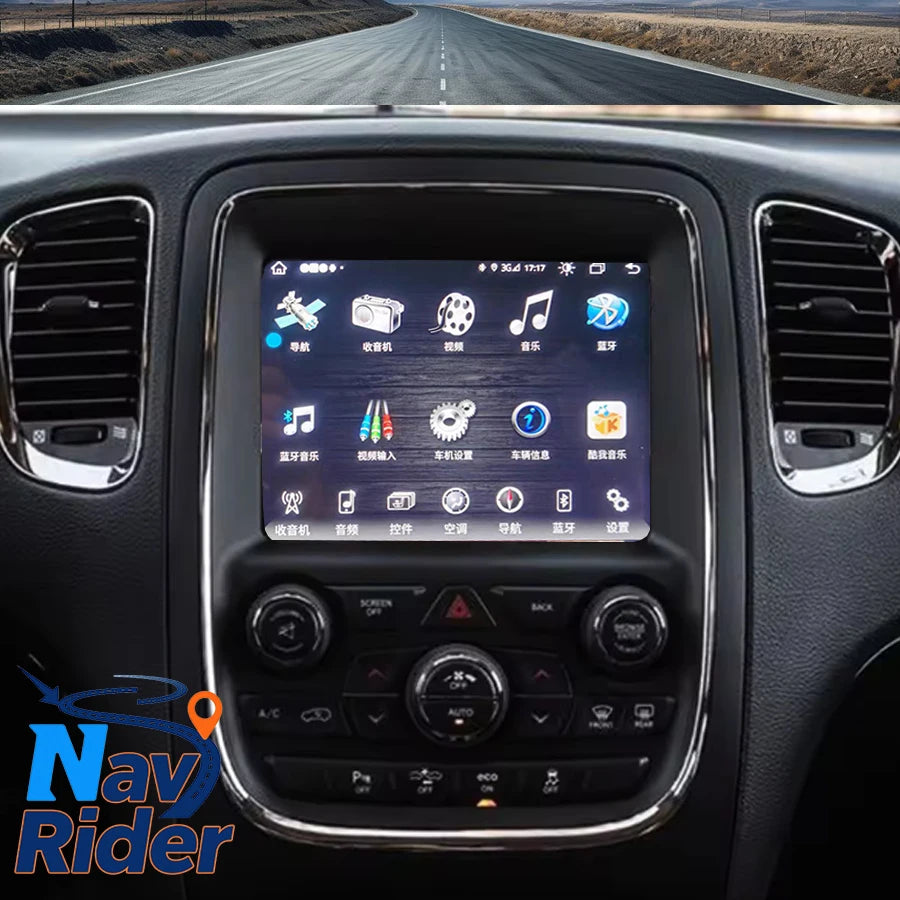 Car Radio Screen Auto Multimedia Wireless Carplay For Dodge Ram Durango Android 15 Video P | AUTOKITSHOP
