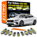 ZITWO Canbus No Error LED Interior Light Kit For Volvo V50 V60 V70 S40 S60 S80 X for Volvo XC60 XC70 XC90 - Canbus LED C