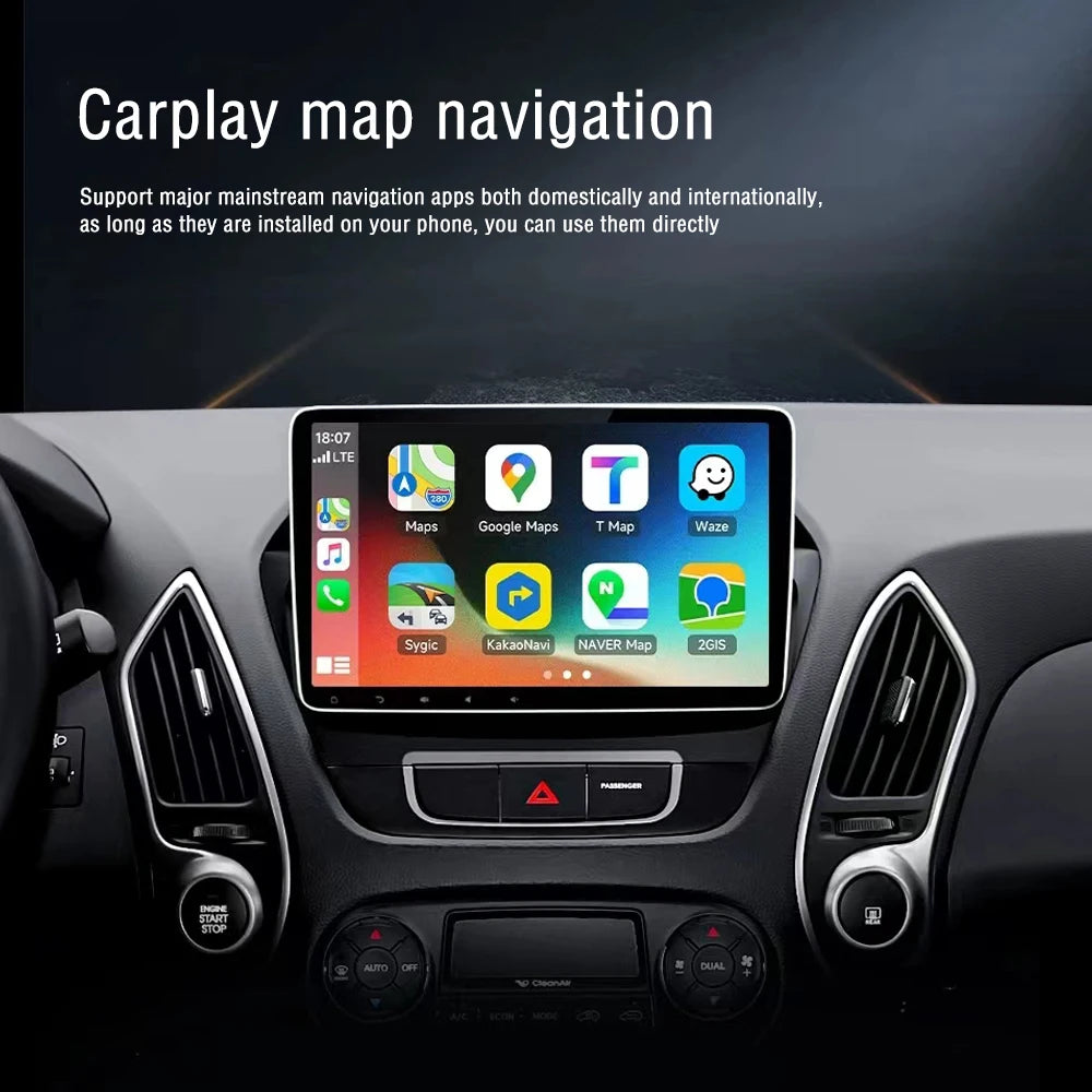 WRWD New 2 in 1 Mini Wireless Carplay Ai Box Plug&Play BT WiFi Wired To Wireless For Apple
