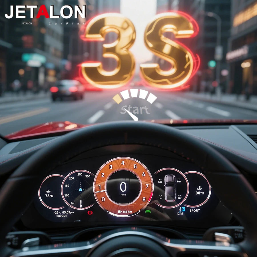 Dash Screen Virtual Cockpit SpeedMeter New Car LCD Digital Cluster For Porsche Panamera 20
