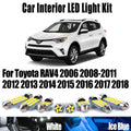 10-Piece LED Interior Light Kit for Toyota RAV4 2008- 2011 - Canbus Dome Map Door Trunk Bulbs | AUTOKITSHOP