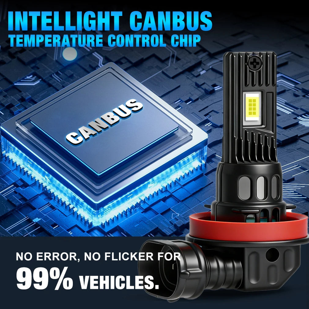 XSTORM H11 9005 LED Headlights Canbus 40000LM 150W Car Lights Bulbs H11 LED Lights for Car