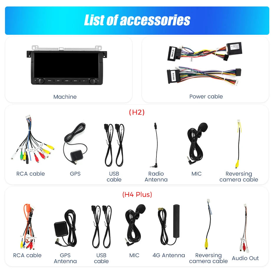 MEKEDE&NAVIFLY Android OS Intelligent audio radio system For BMW E46 M3 318/320/325/330/33