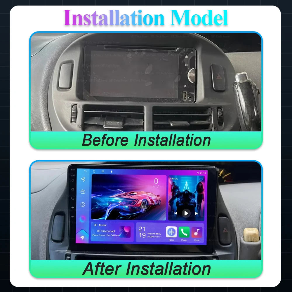 Android 16 For Toyota Previa Estima Acr30 Tarago 2002-2006 Stereo Radio Multimedia Player  | AUTOKITSHOP