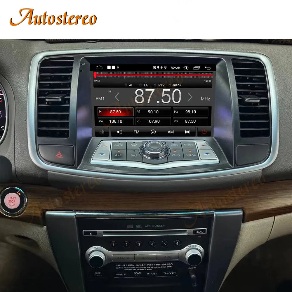 4G LTE 128GB Android14 For NISSAN Teana 2008-2012 Touch Screen Car Auto Radio Navigation G