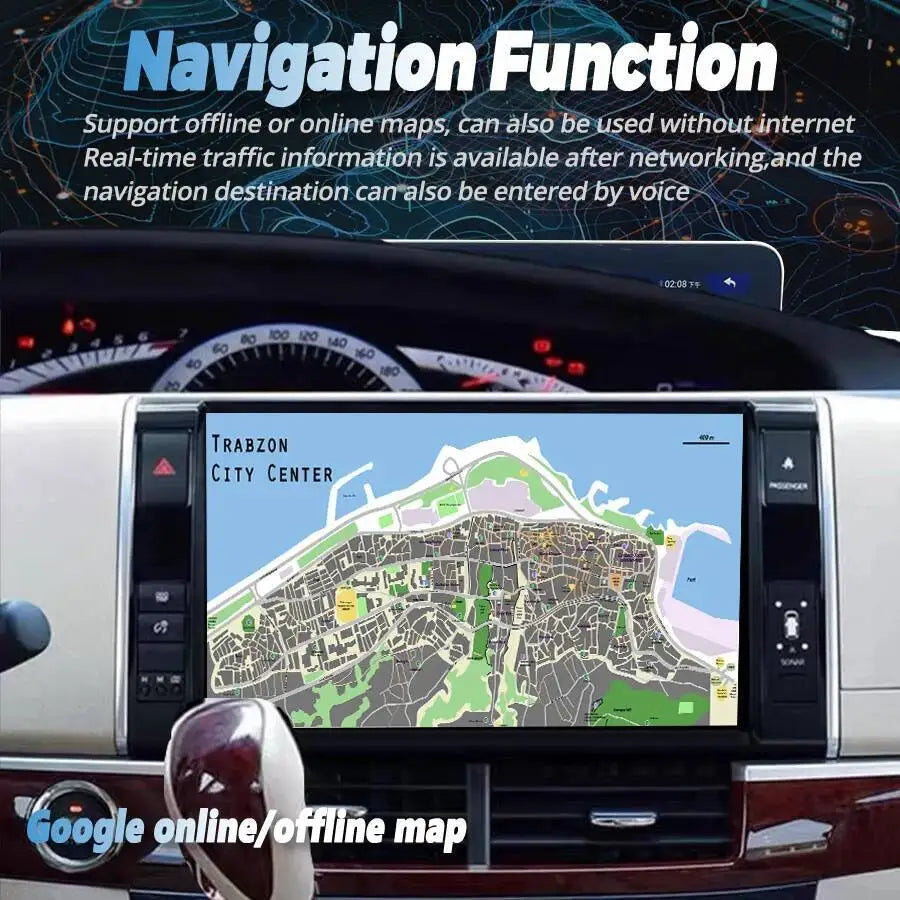 11.5" For Toyota Privia Estima 2006-2020 Car Multimedia Video Player Stereo Radio GPS Navi