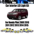 19-Piece LED Interior Light Kit for Honda Pilot - Canbus Error-Free Bulbs | AUTOKITSHOP
