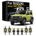 LED Interior Light Kit for Suzuki Jimny 1981- 2007 - Canbus Dome Map Door Trunk Bulbs | AUTOKITSHOP