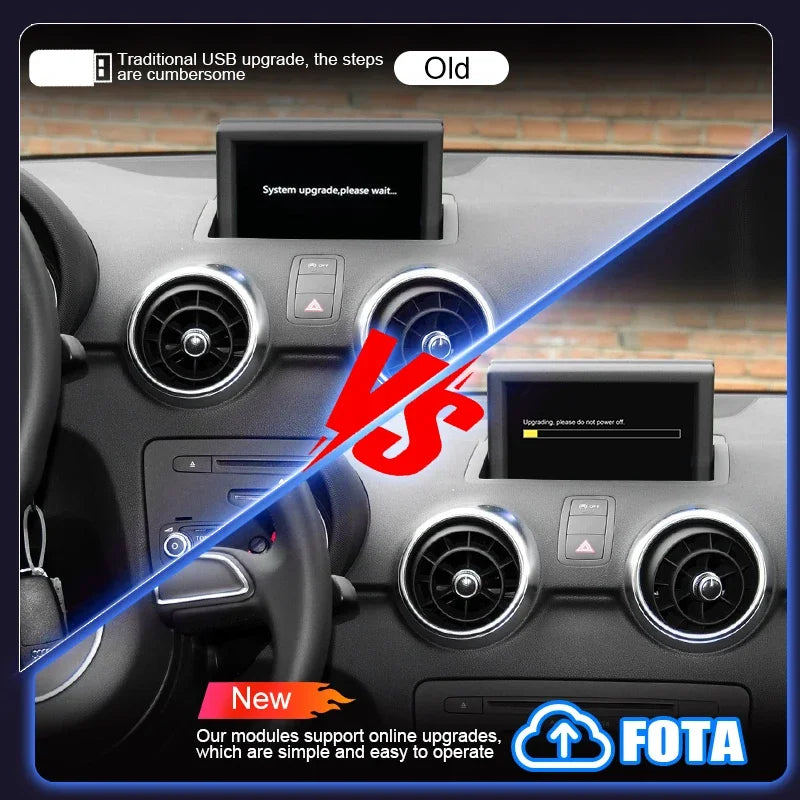 Wireless CarPlay for Audi A1 Q3 2012-2018 RMC/HN Android Auto Interface, with Mirror Link