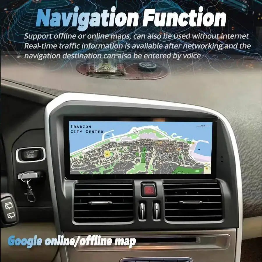 8.8inch Car Radio Wireless Carplay For Volvo XC60 2009~2017 Android15 Auto Multimedia Play | AUTOKITSHOP