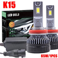 K15 130W Canbus 6000K H7 Led Headlight Bulb H4 H7 H11 9005 9006 Car Headlight Fog Light Le