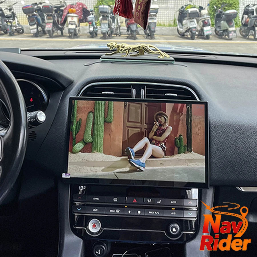 GPS Head Unit Bluetooth Multimedia Player 13.3 Inch Android 15 Car Stereo Screen DSP For J | AUTOKITSHOP