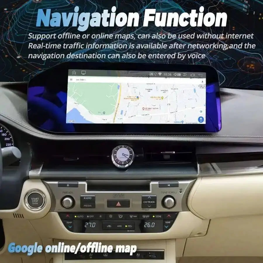 For Lexus ES ES300 ES250 ES350 ES300h 2013-2017 Car Radio Built-in 360 Wireless Carplay St | AUTOKITSHOP