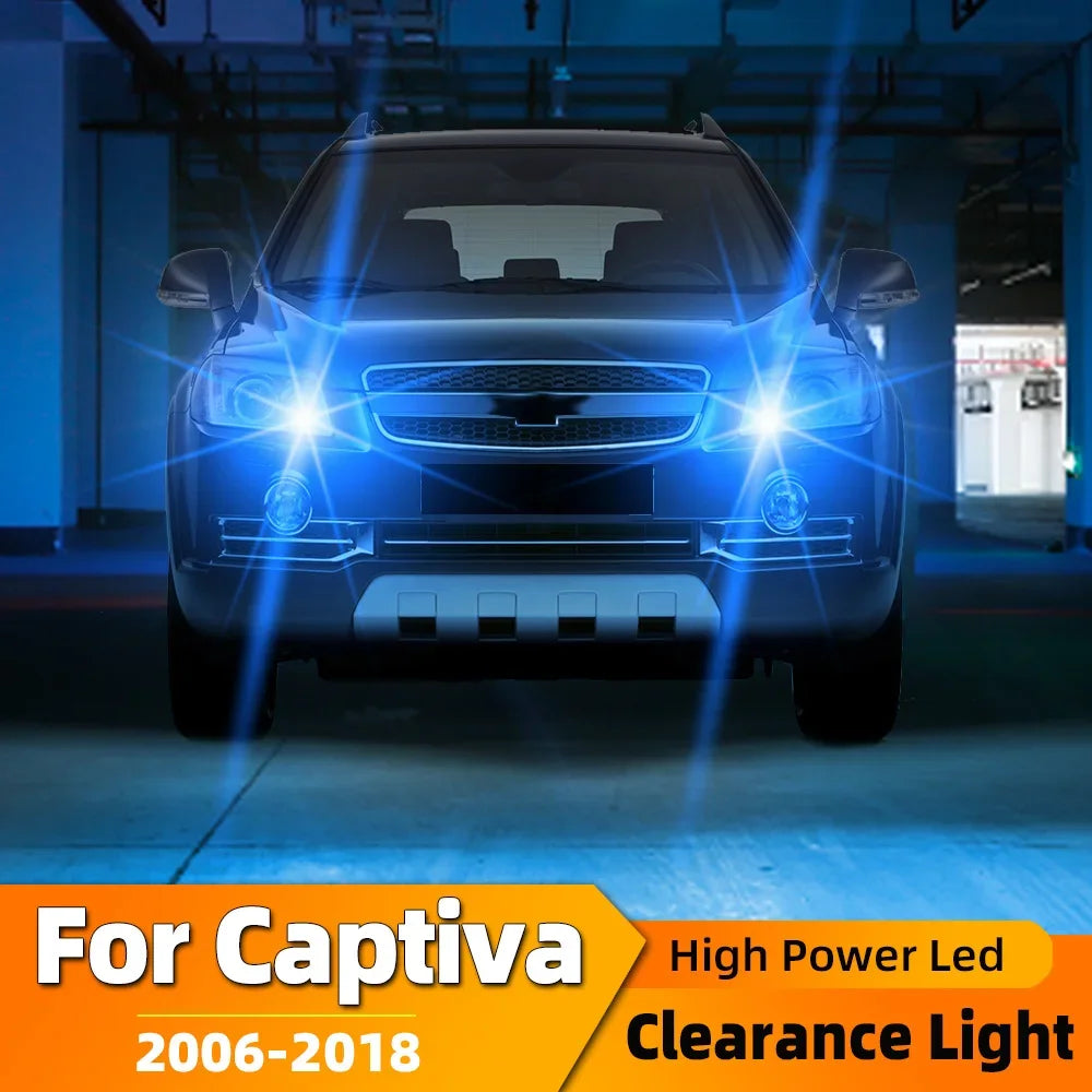 2-Piece LED Interior Light Kit for Chevrolet Captiva Accessories - Canbus Error-Free Bulbs | AUTOKITSHOP
