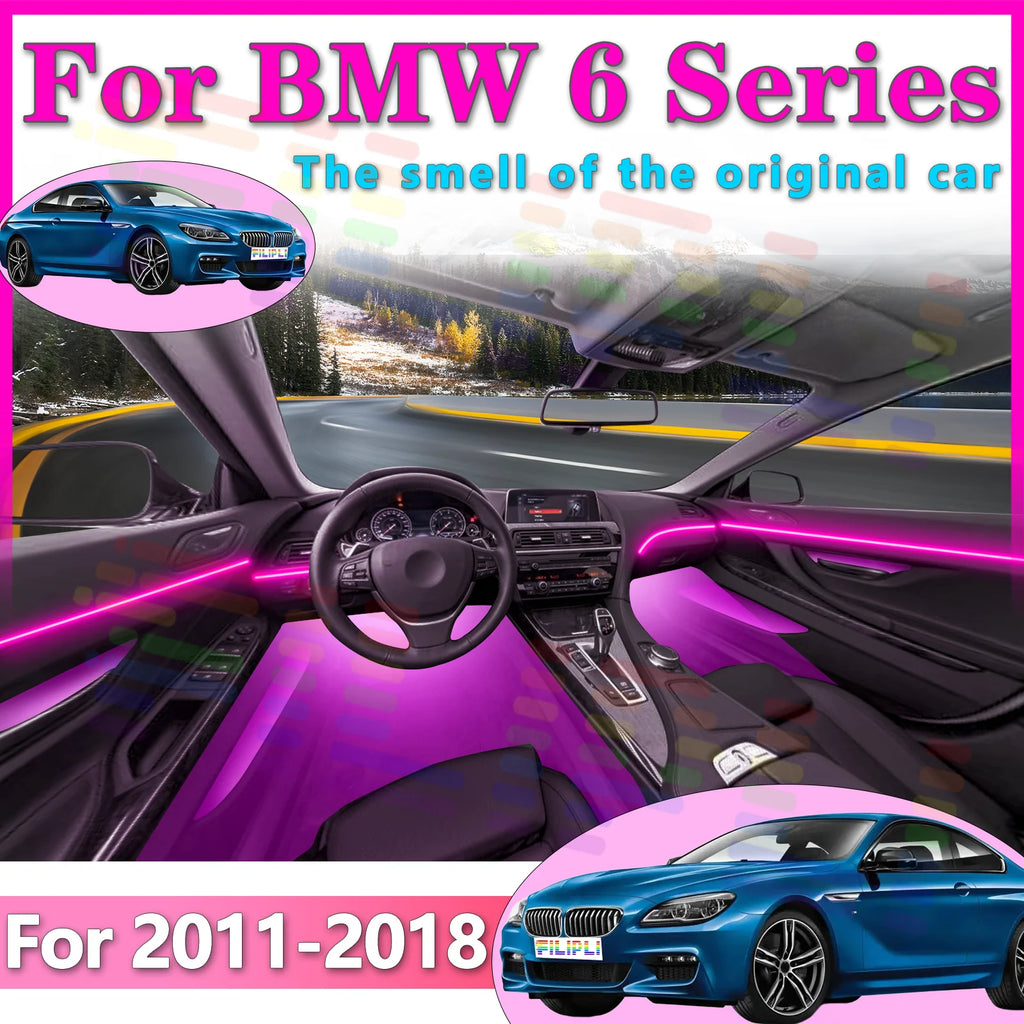 RGB - Ambient Light - for BMW F06 F13 F12 - App Control - Car Interior Lighting | AUTOKITSHOP