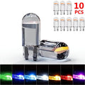 T10 LED W5W Canbus Glass COB 6000k Reading Dome Lamp Marker Wedge License Plate Light Bulb