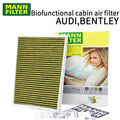 MANN FILTER FP31003 Cabin Filter For Audi A4L/A6L/A5/Q5L/Q7/A7/A8L/S4/S5/ Cayenne/ Bentayg