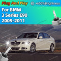Xenon 35W 6000K White Car HID Headlight Replace Light Bulbs For BMW 3 Series E90 2005 2006