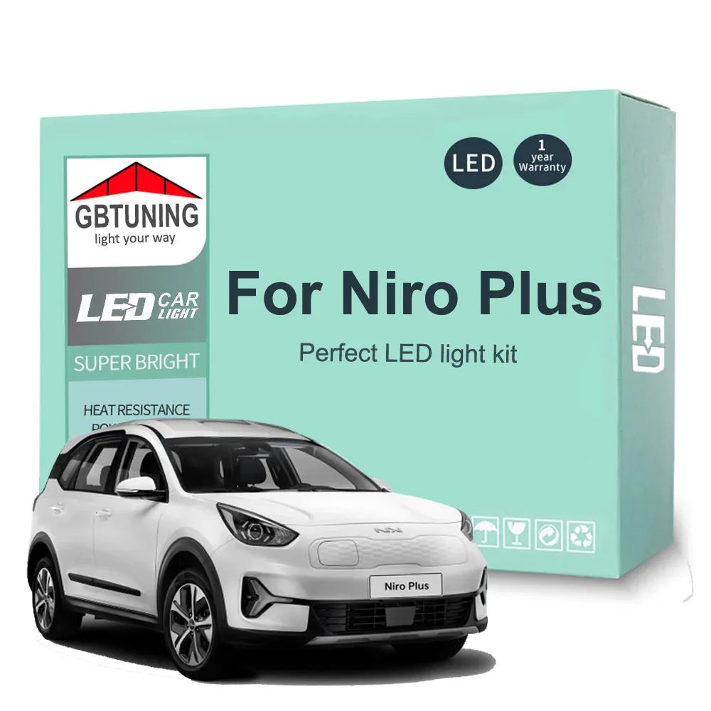 10-Piece LED Interior Light Kit for KIA Niro Plus PBV - Canbus Error-Free Bulbs | AUTOKITSHOP