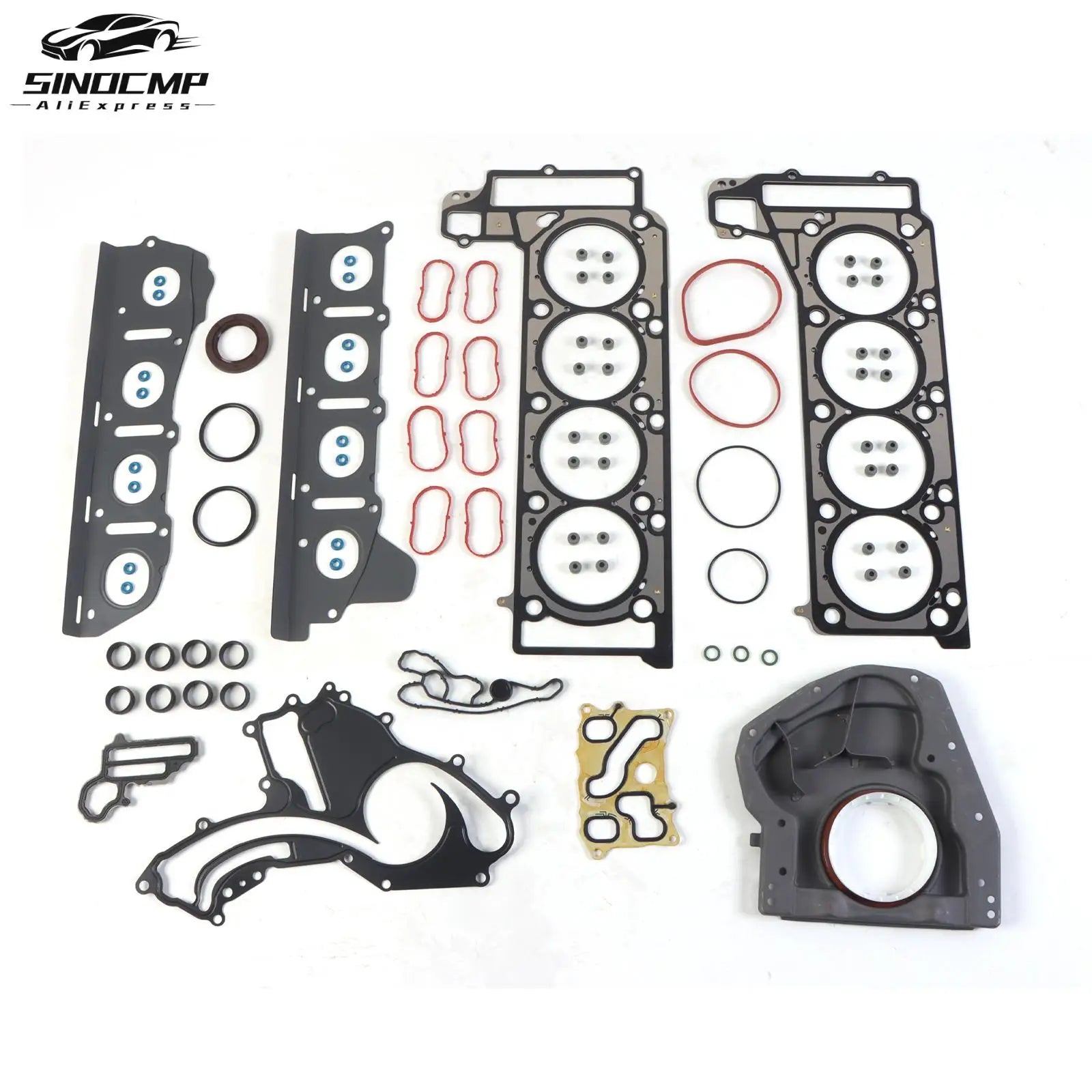 M157 Engine Overhaul Gaskets Seal Repair Kit For Mercedes-Benz CL63 CLS63 E63 G63 GLE63 AM