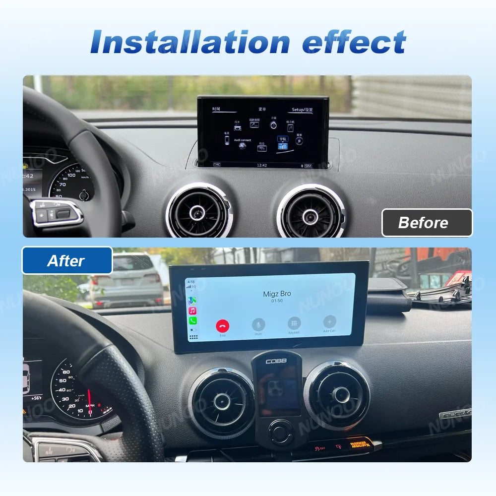 Linux Wireless CarPlay For Audi A3 8V 2013-2020 Multimedia Screen Android Auto Car Radio G