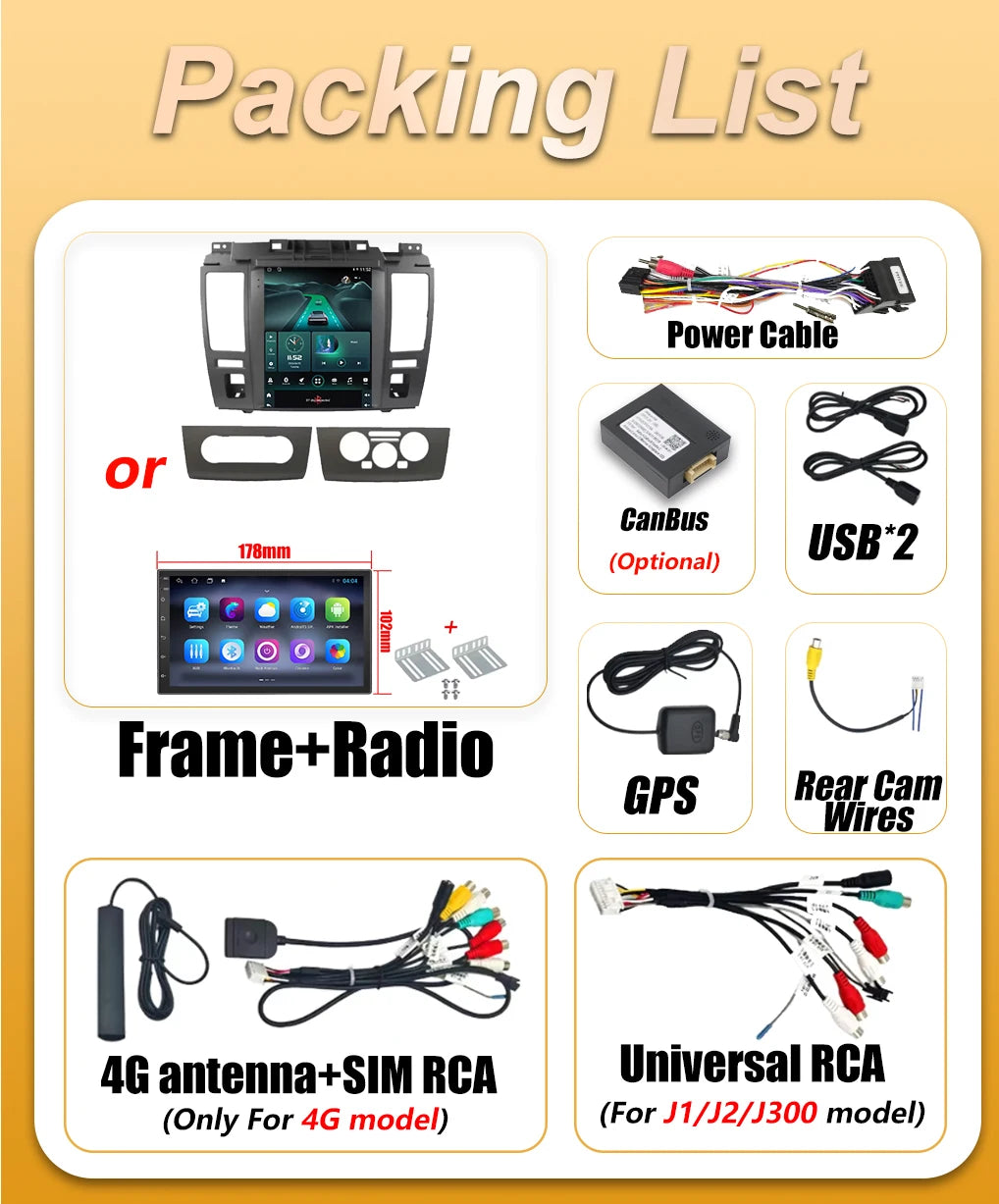 Android 16 Car Radio For Nissan Tiida Versa 2004 2005 2006 2007 2008 -2013 GPS Video Navig | AUTOKITSHOP