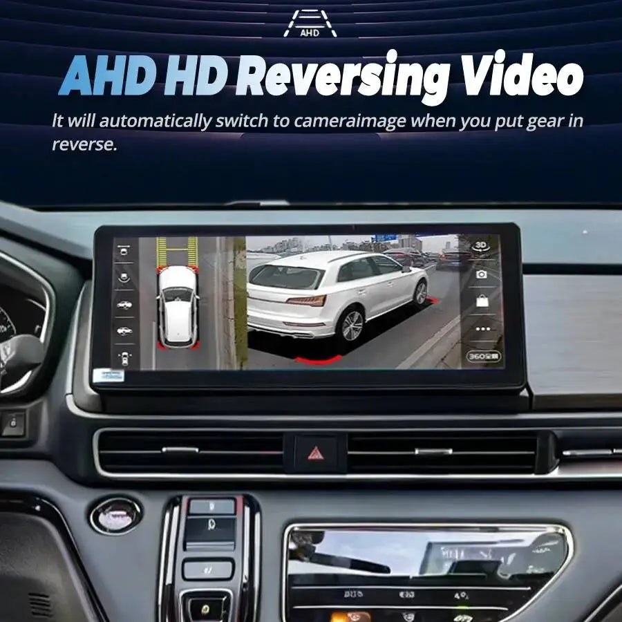 Auto Radio Multimedia Player Carplay Car GPS Stereo 12.3" Touch Screen For Honda Odyssey E