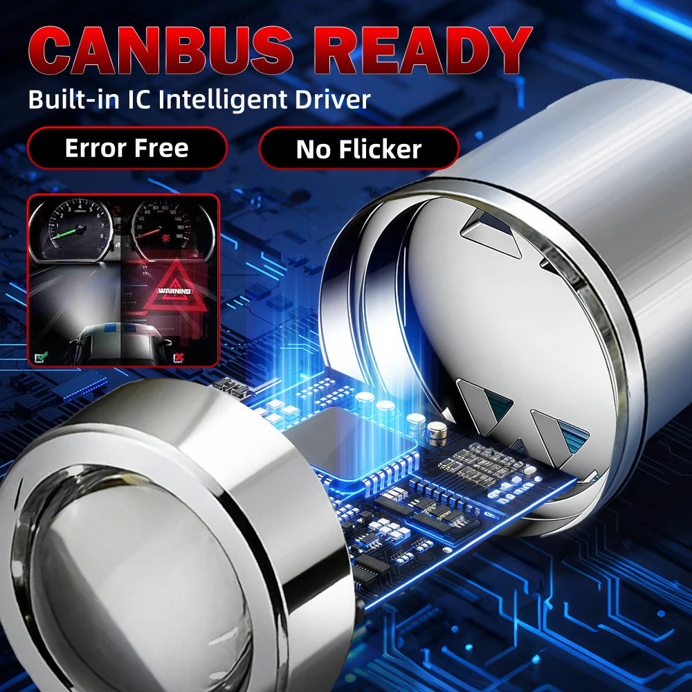 1156 BA15S Projector Lens Light Canbus Car LED Daytime Running Light For Volkswagen Jetta