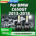 H7 LED Motorcycle Headlight Bulb 12V 120W High Bright COB with Fan Cooling For BMW C650GT