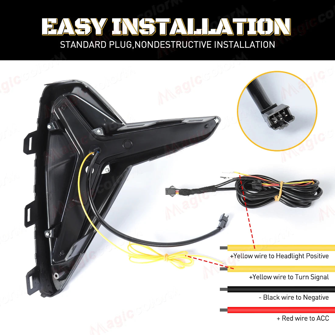 For Geely Proton S70 Emgrand DIHAO EC7 2021 2022 2023 2024 LED DRL Daytime Running Lights  | AUTOKITSHOP