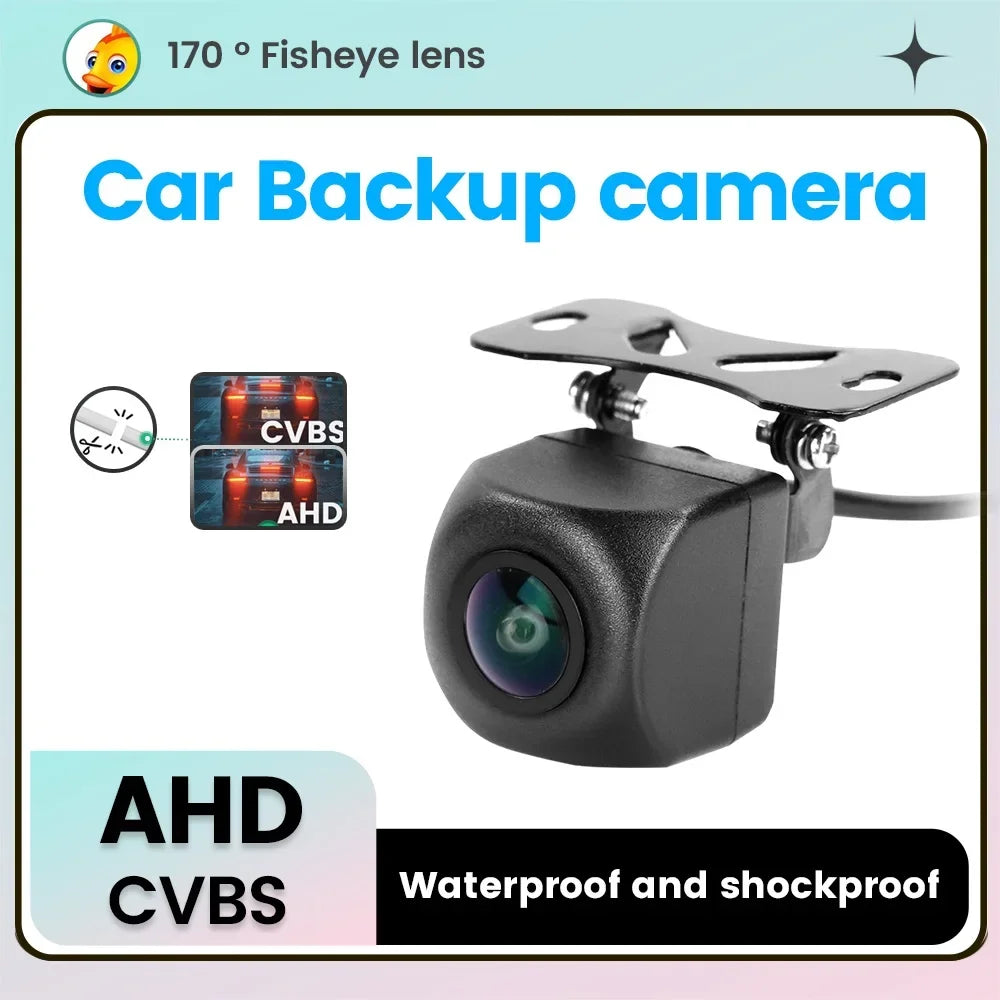 Car Rear View Camera AHD CVBS Convert Auto Parking Monitor Waterproof Vehicle Cam Backup R | AUTOKITSHOP