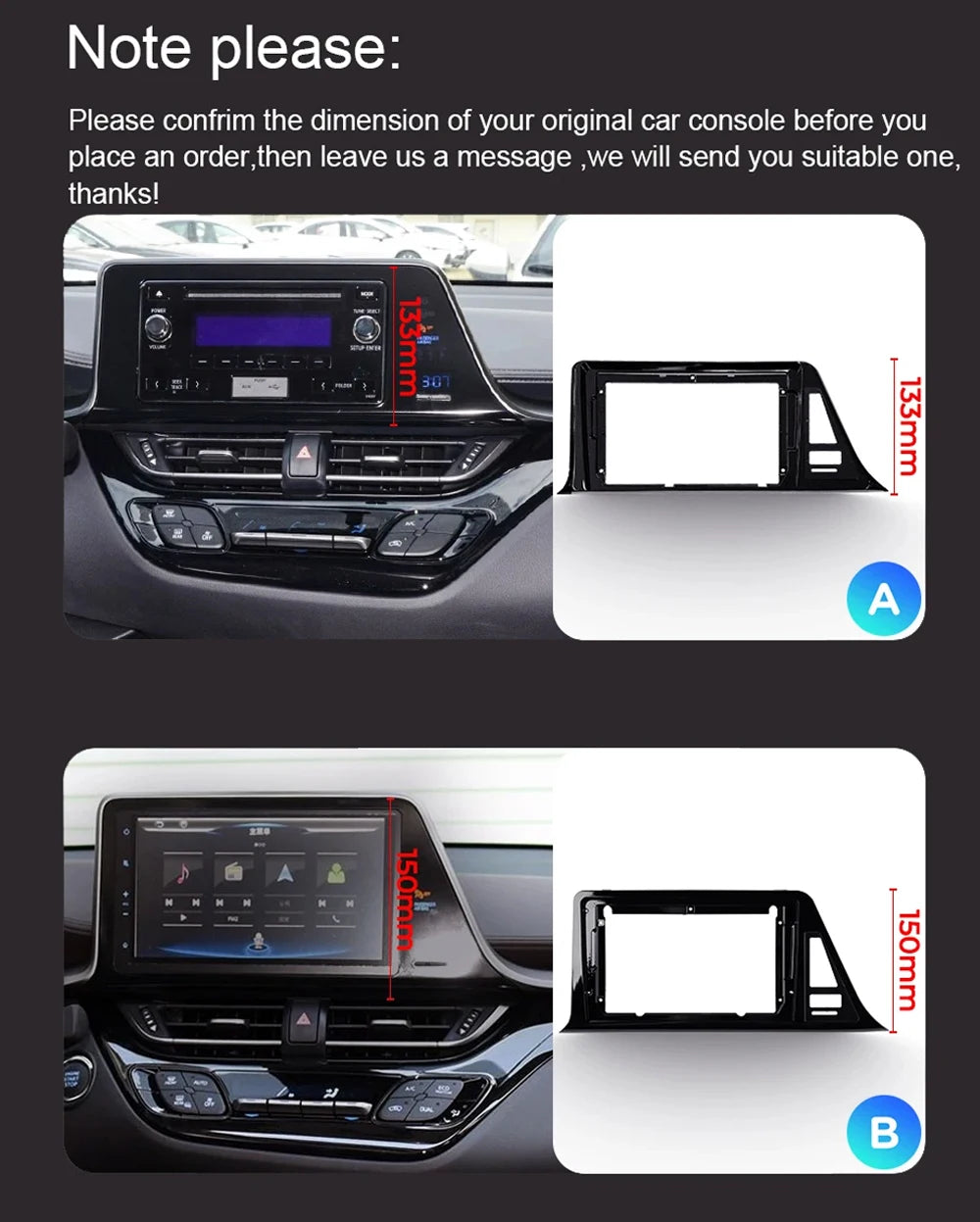 Android OS 9 inch For Toyota C-HR CHR 2016-2020 Car Radio Multimedia Video Player Navigati