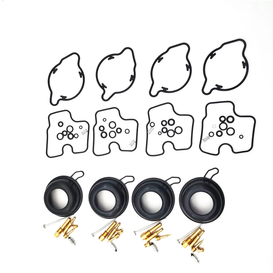 4sets/lot Carburetor Rebuild kit with diaphragm Vacuum for Honda CBR400RR NC29
