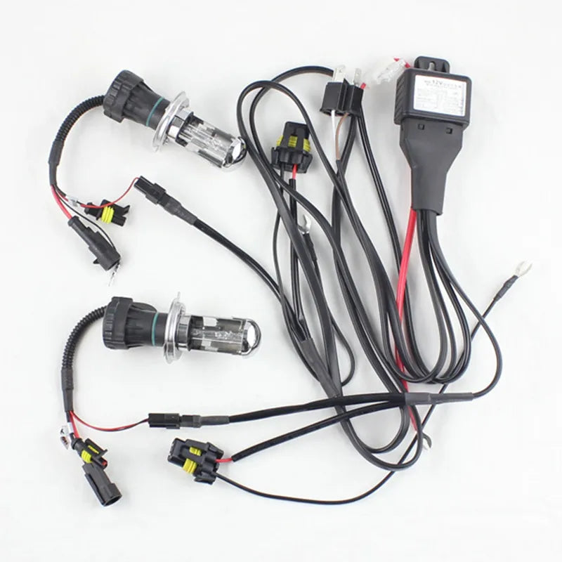 Rockeybright H4 Bi Xenon headlight bulb controller HID xenon bulb H4 hi/lo headlamp relay