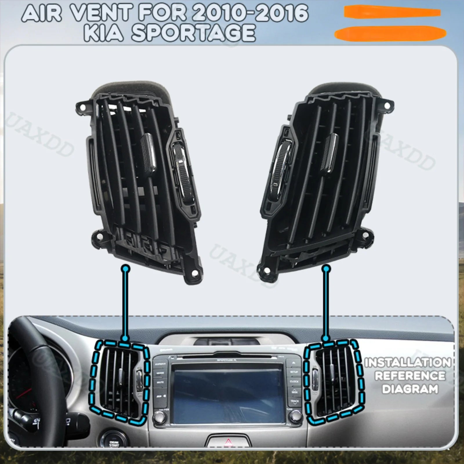 RGB - Ambient Light - for Kia 2010-2016 - Car Interior Lighting
