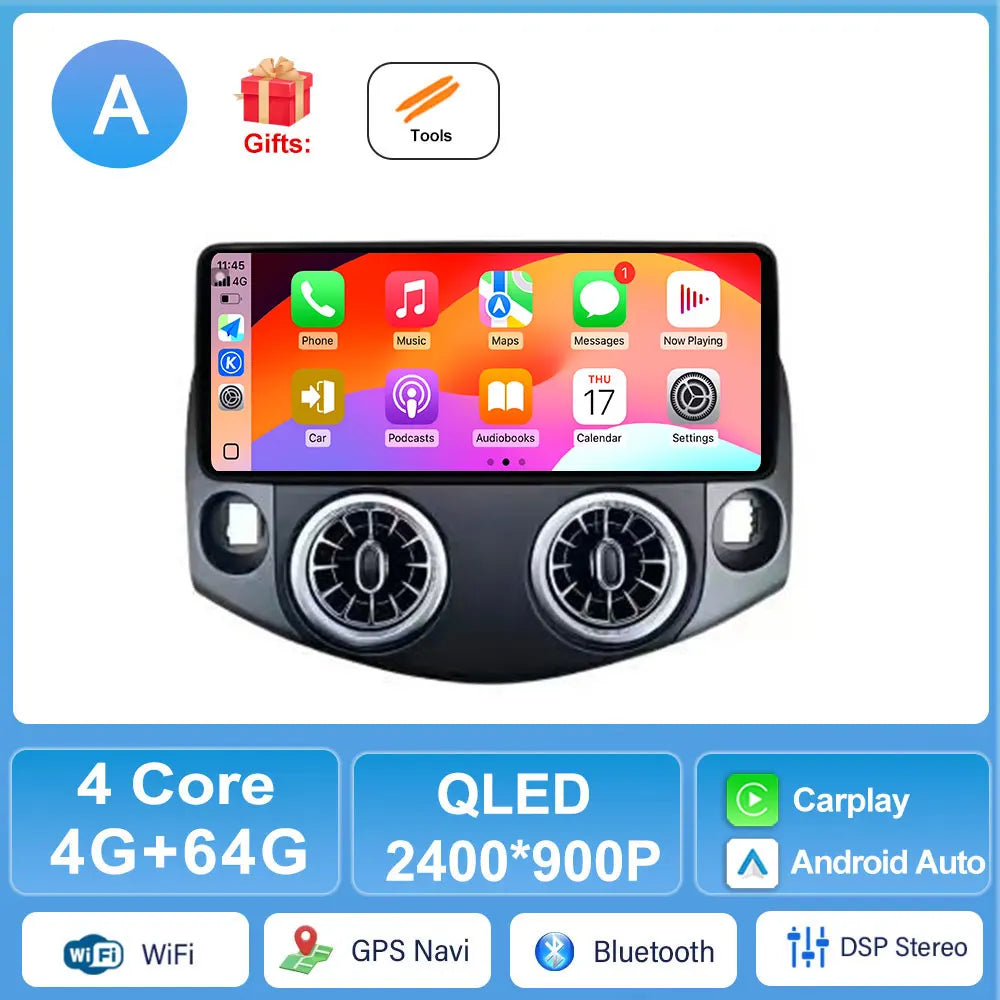 Car Stereo Radio for Toyota RAV4 2007-2011 Android Navigation CarPlay 2DIN | AUTOKITSHOP