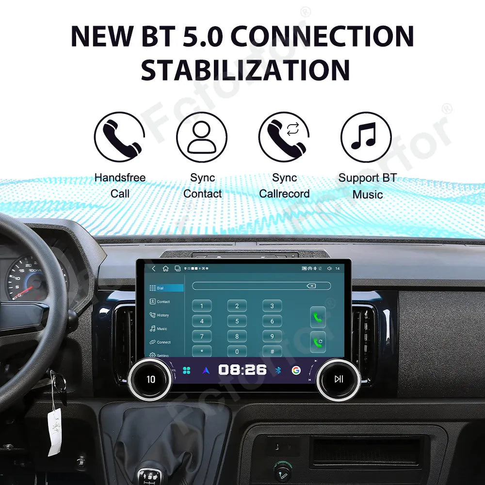 HD GPS Navigation DSP Car Multimedia Player 11.5 Inch Ultra Clear Touch Android 15 Stereo