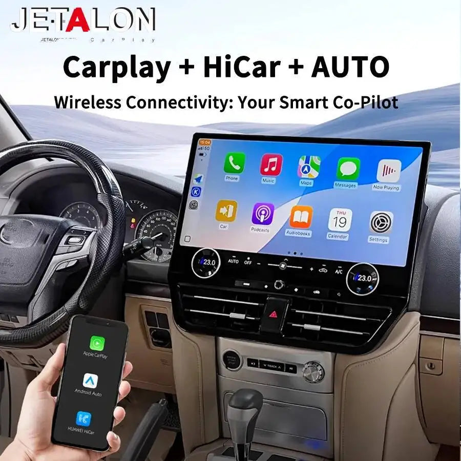 for Toyota Prado Land Cruiser 150 2010-2021 16.8'' Touch Screen Android Car Radio Multimed | AUTOKITSHOP