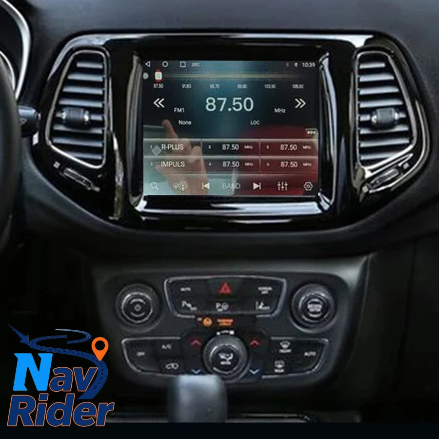For Jeep Compass 2017-2019 Car Radio Multimedia Player Wireless Carplay Auto WIFI Navigati