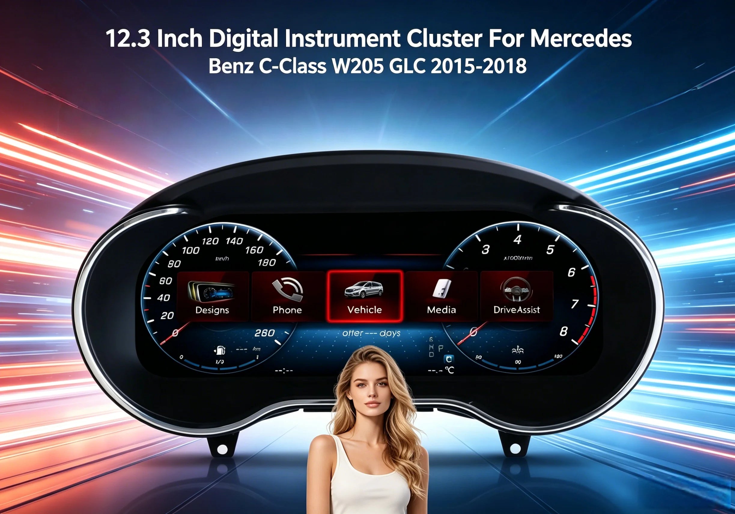 LED Interior Light Kit for Mercedes W212 X253 W205 2012-2019 - Canbus Error-Free Interior Bulbs
