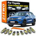 ZITWO 8Pcs LED Interior Light Vanity Mirror Trunk Lamp Kit For Toyota Urban Cruiser 2021 2022 20 - Canbus LED Car Light