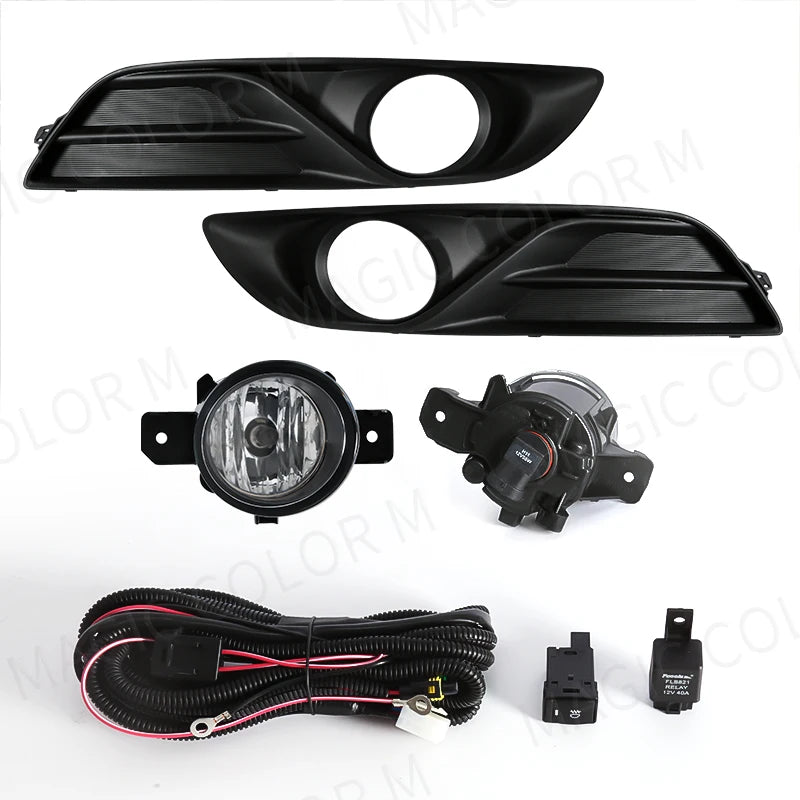 LED Fog Lamps For Nissan Sylphy Sentra Bluebird 2013 2014 2015 Daytime Running Lights Fron | AUTOKITSHOP