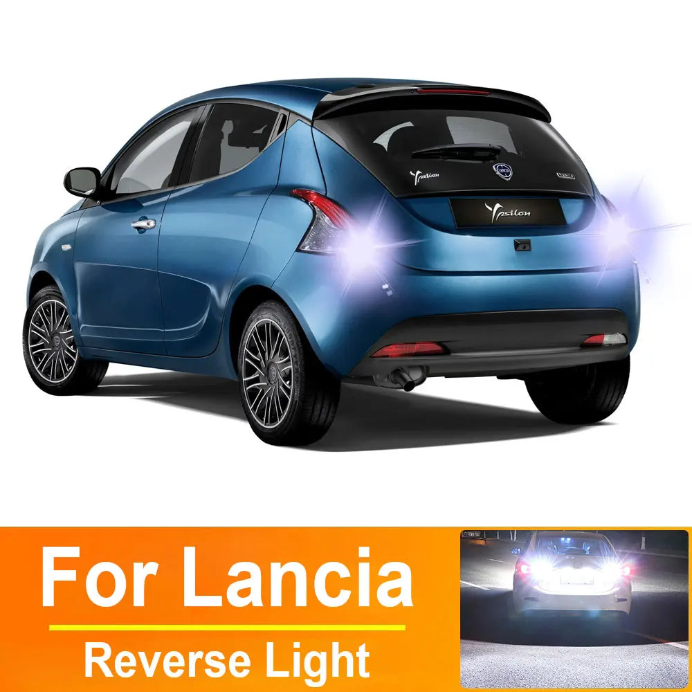 LED Interior Light Kit for Lancia Y Lybra Musa Phedra Ypsilon Zeta Backup Back Up Car Lamp Accessories - Canbus Error...