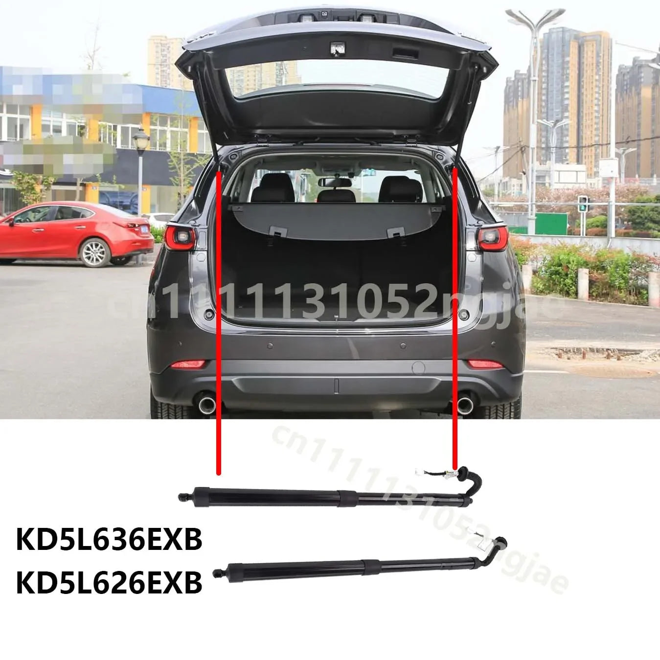 For 2017-2021 Mazda CX-5 KF Power Tailgate Strut Electric Tailgate Gas Spring Support Stru | AUTOKITSHOP