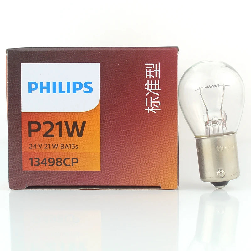 Philips Truck 24V P21W S25 21W BA15s 1156 Standard Turn Signal Lamp Original Rear Bulb Sto