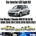 LED Interior Light Kit for Mazda 2 Demio DW DY DE DJ DL 1996- 2018 - Canbus Dome Map Door Trunk Bulbs | AUTOKITSHOP