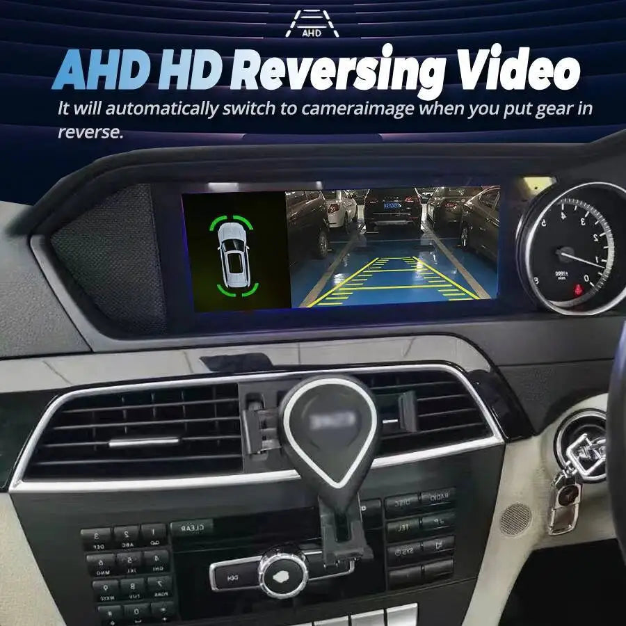 RHD wireless Bluetooth Carplay Car Radio stereo For Mercedes Benz C-Class W204 2011-2014 A